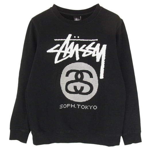 STUSSY ステューシー SOPH-156198 × SOPHNET.for SOPH.TOKYO 16th ANNIVERSARY 16周年 ソフネット スウェット ブラック系 M【中古】