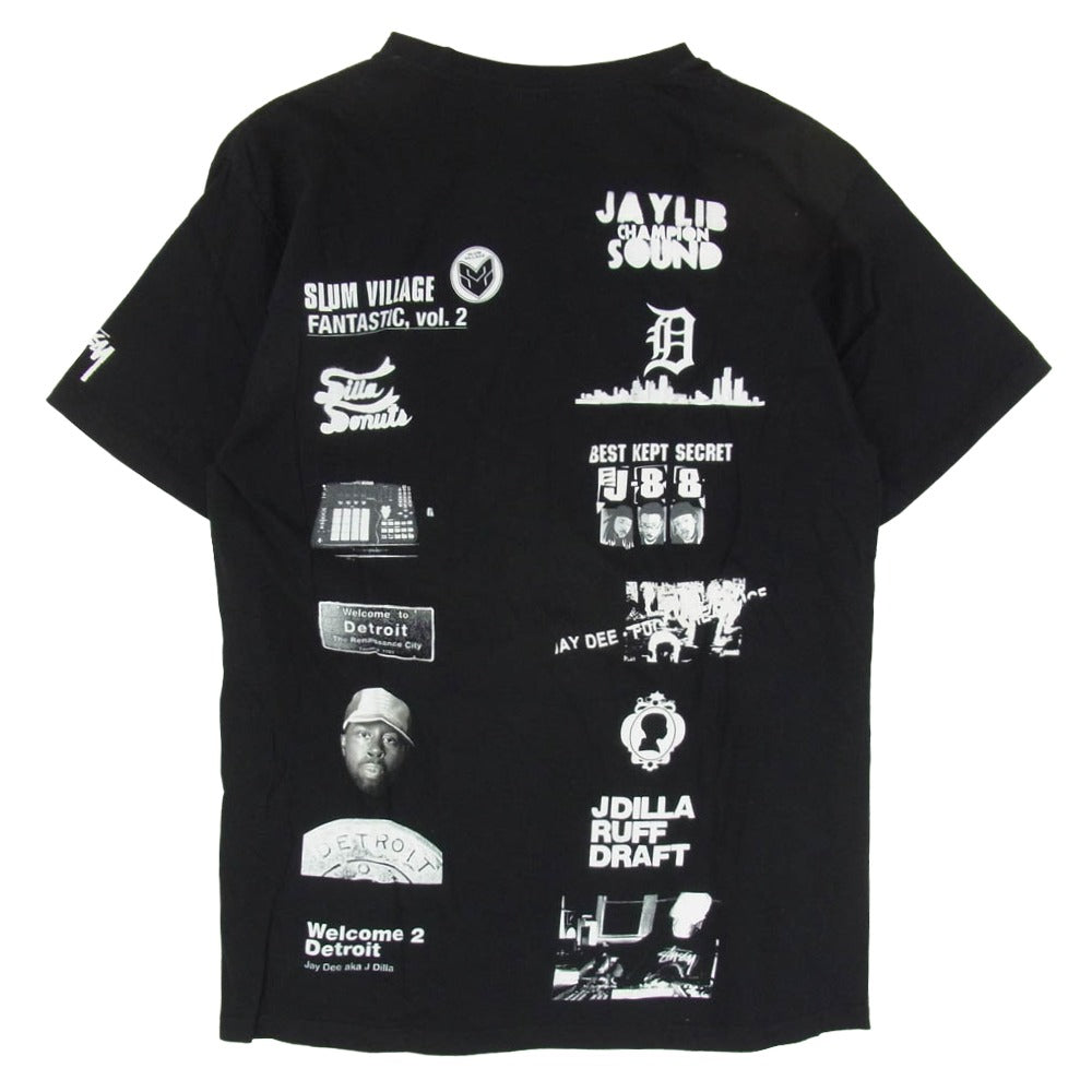 STUSSY ステューシー J DILLA TEE バックプリント Tシャツ 半袖