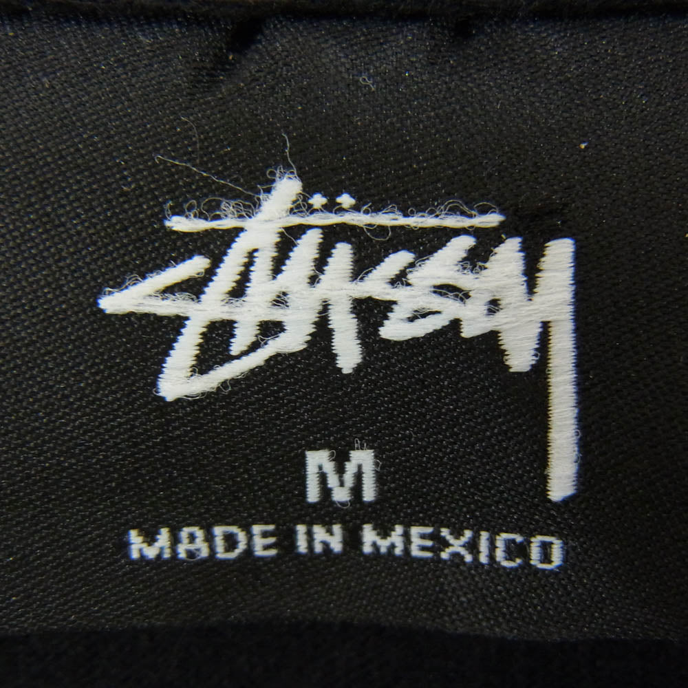 STUSSY ステューシー J DILLA TEE バックプリント Tシャツ 半袖 カットソー ブラック系 M【中古】