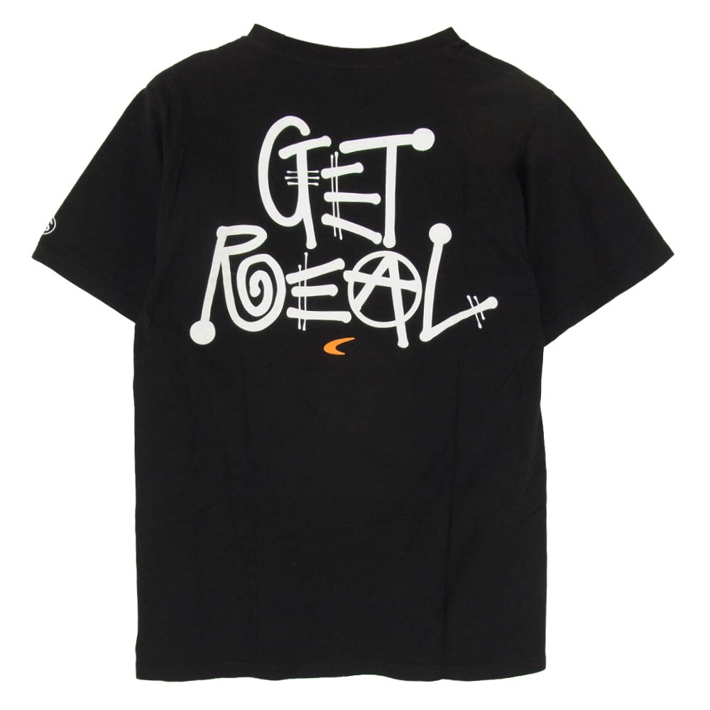 STUSSY ステューシー × GALLERY 1950 ギャラリー1950 プリント Tシャツ 半袖 カットソー ブラック系 S【中古】