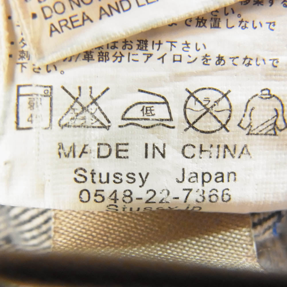 STUSSY ステューシー 金タグ XXX 30周年記念 刺繍 デニム パンツ インディゴブルー系 28【中古】