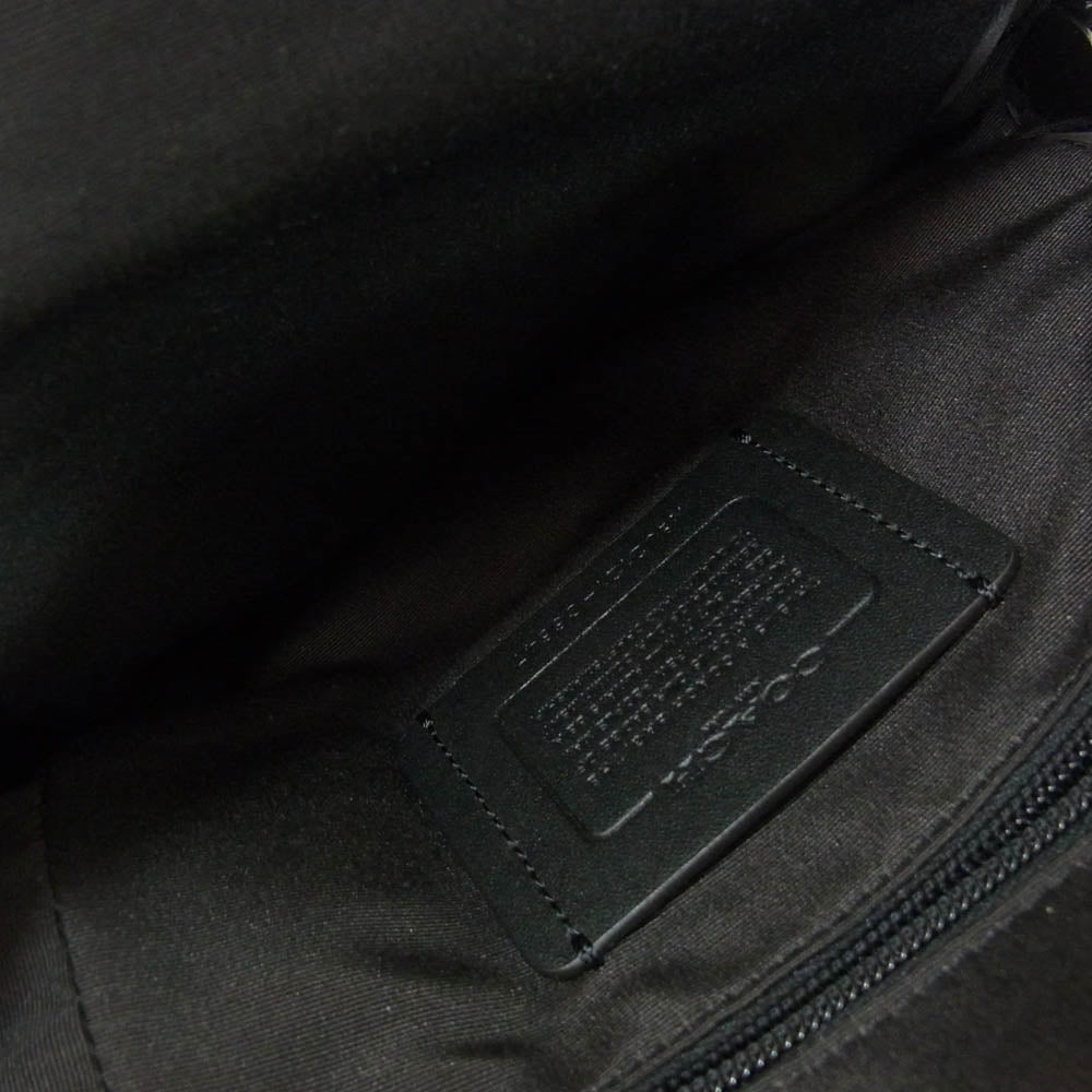COACH コーチ C6647 ロゴ ボディバッグ ショルダーバッグ クロスボディバッグ グリーン系【中古】