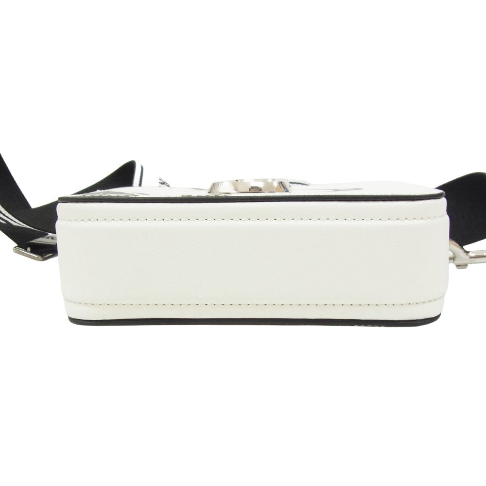 MARC JACOBS マークジェイコブス M0016815-164 × PEANUTS SNAPSHOT ピーナッツ スナップショット カメラバッグ スヌーピー ショルダーバッグ ホワイト系【中古】