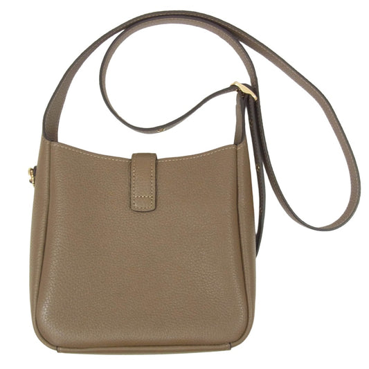 COACH コーチ CAL60 ハドリー コンバーチブル ショルダーバッグ クロスボディ バッグ レザーバッグ ブラウン系【中古】