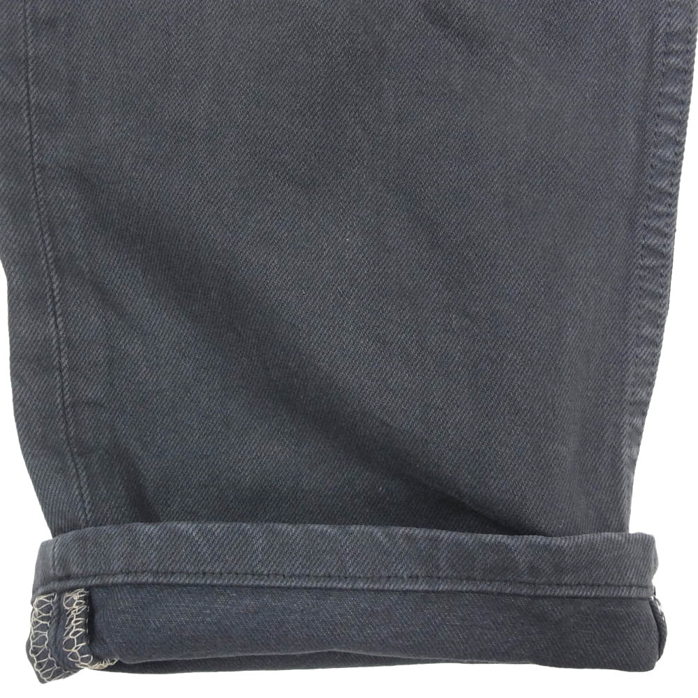 Levi's リーバイス 90s 97年 USA製 後染め 501 デニム パンツ ブラック系 34【中古】