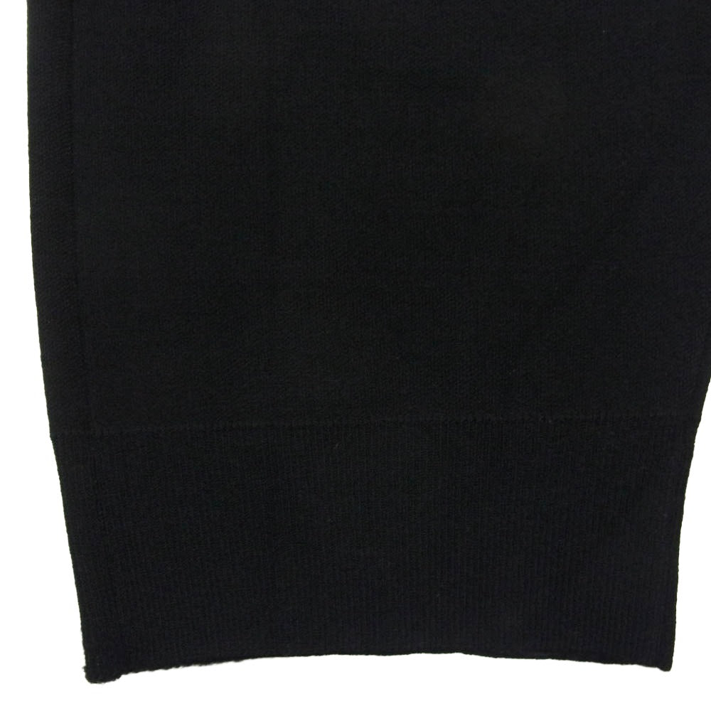 Y-3 Yohji Yamamoto ワイスリー ヨウジヤマモト FJ0373 Tech Knit Wide Pants ストライプ テック ニット ワイドパンツ ブラック系 M【中古】