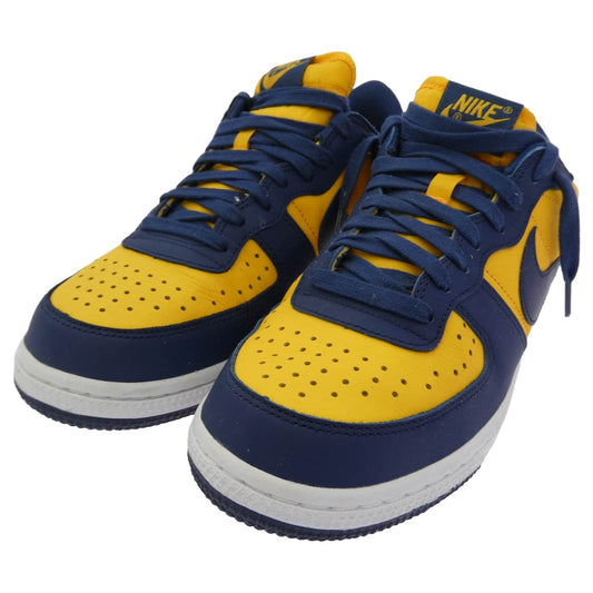 NIKE ナイキ FJ4206-700 Terminator Low University Gold and Navy Michigan ターミネーター ロー ユニバーシティゴールド アンド ネイビー ミシガン ローカット スニーカー イエロー系 ブルー系 26cm【中古】