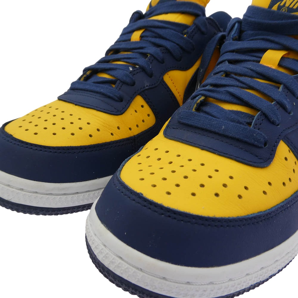 NIKE ナイキ FJ4206-700 Terminator Low University Gold and Navy Michigan ターミネーター ロー ユニバーシティゴールド アンド ネイビー ミシガン ローカット スニーカー イエロー系 ブルー系 26cm【中古】