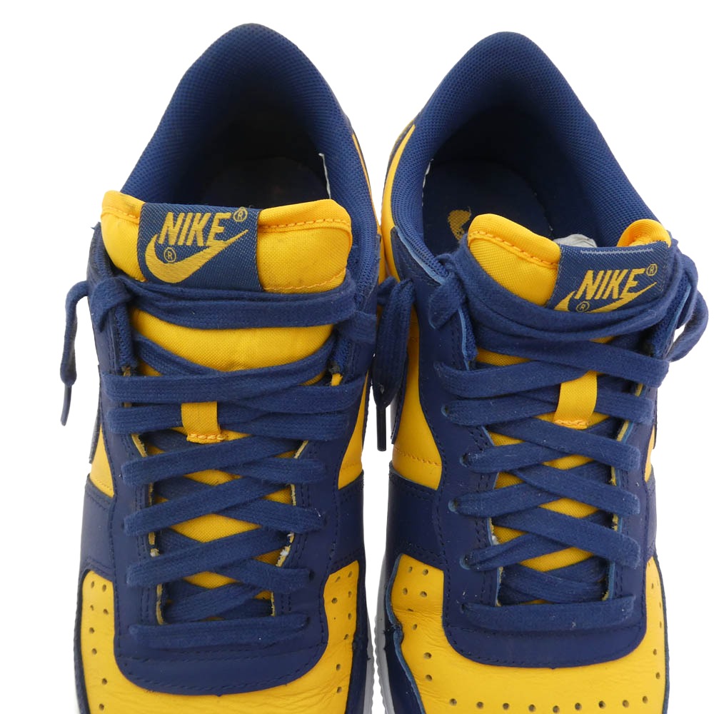 NIKE ナイキ FJ4206-700 Terminator Low University Gold and Navy Michigan ターミネーター ロー ユニバーシティゴールド アンド ネイビー ミシガン ローカット スニーカー イエロー系 ブルー系 26cm【中古】