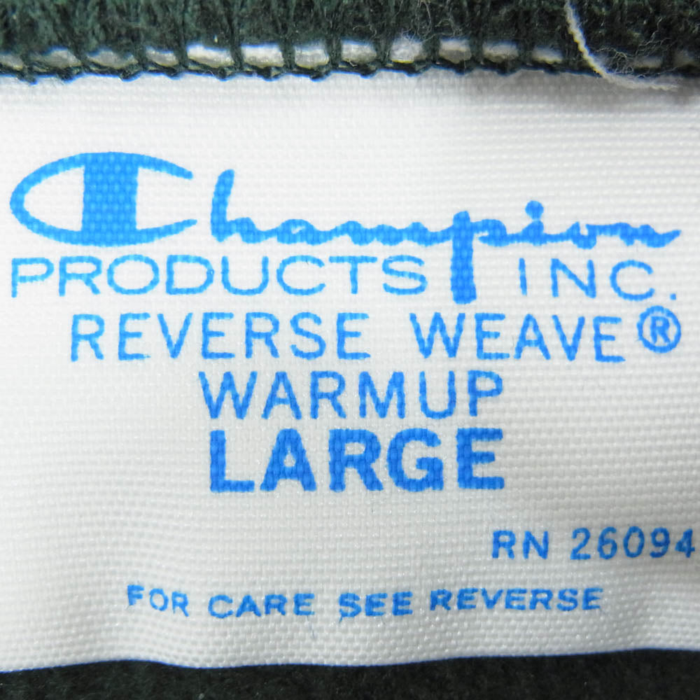 メルセデスアンカーインク ×Champion チャンピオン REVERSE WEAVE CREW SWEAT リバースウィーブスウェット トレーナー グリーン系 L【中古】