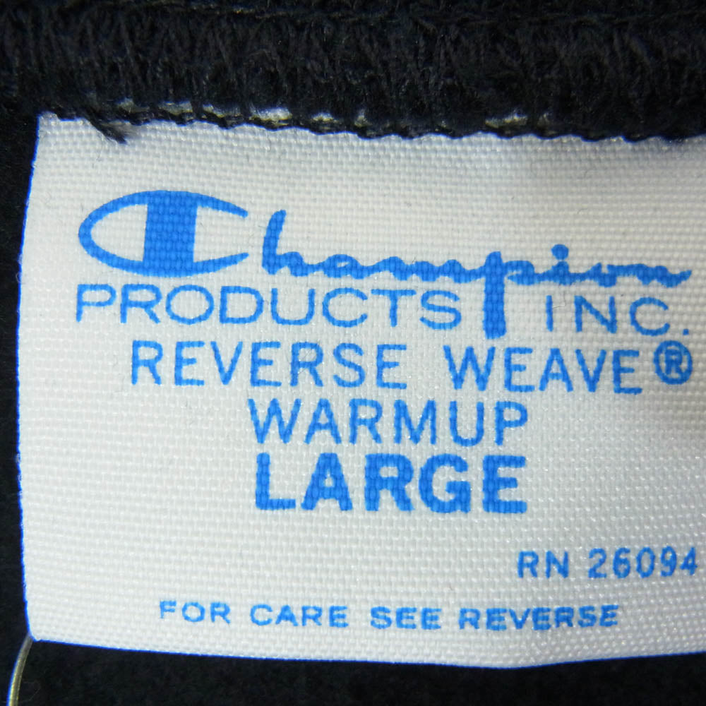 メルセデスアンカーインク ×Champion チャンピオン REVERSE WEAVE CREW SWEAT リバースウィーブスウェット トレーナー ブラック系 L【中古】