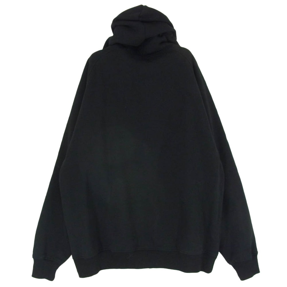 COMOLI コモリ 25AW C03-05001 コットン裏毛 ジップ フーディ パーカー ブラック系 4【中古】