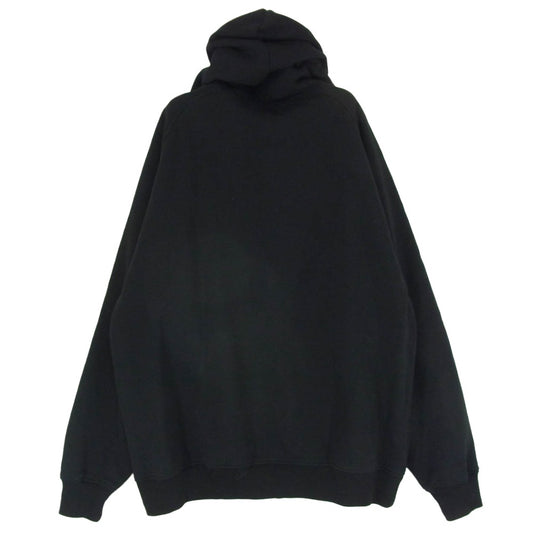 COMOLI コモリ 25AW C03-05001 コットン裏毛 ジップ フーディ パーカー ブラック系 4【中古】