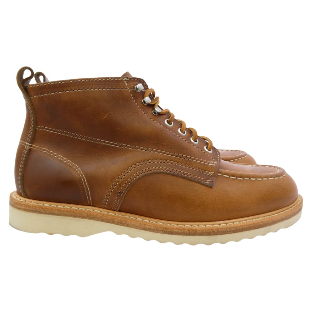 RRL ダブルアールエル レースアップ レザー ワーク ブーツ ブラウン系 10D【中古】