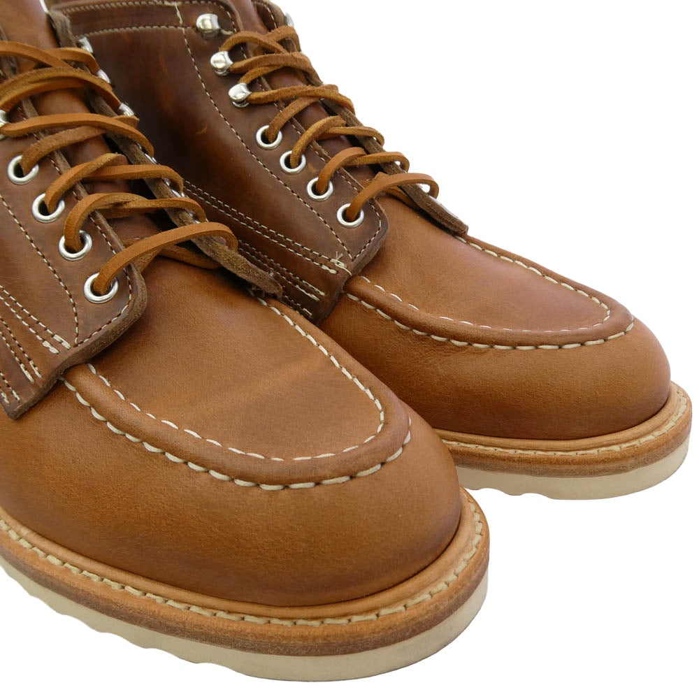 RRL ダブルアールエル レースアップ レザー ワーク ブーツ ブラウン系 10D【中古】