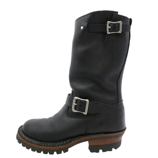 WHITE'S BOOTS ホワイツブーツ NOMAD Vib Sole ノマド ビブラムソール レザー エンジニアブーツ ブラック系 9.5【中古】