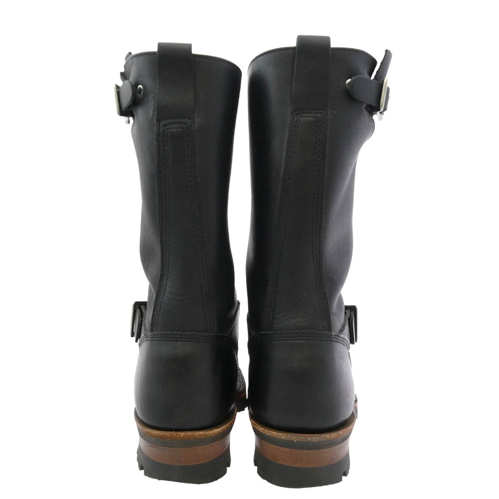 WHITE'S BOOTS ホワイツブーツ NOMAD Vib Sole ノマド ビブラムソール レザー エンジニアブーツ ブラック系 9.5【中古】