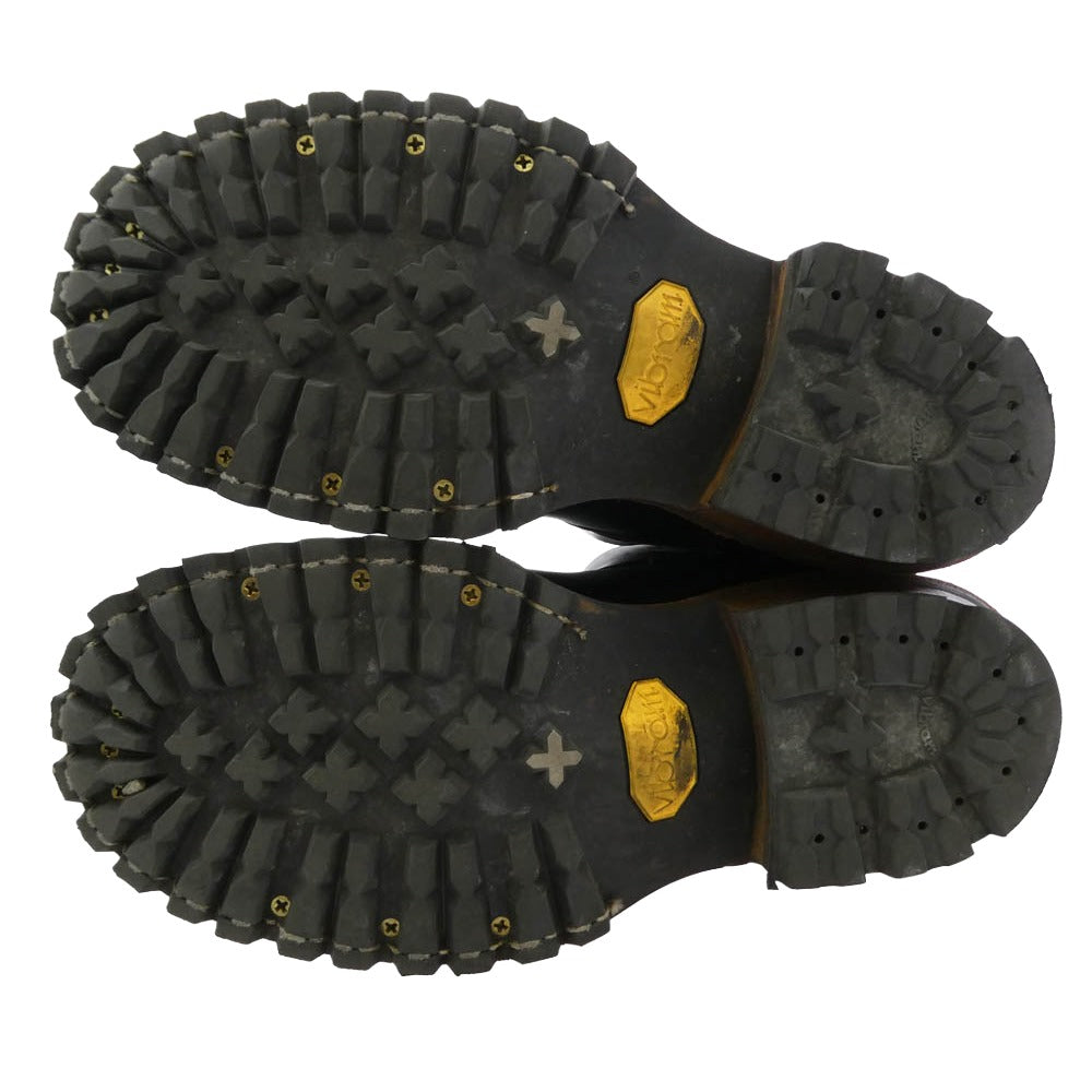 WHITE'S BOOTS ホワイツブーツ NOMAD Vib Sole ノマド ビブラムソール レザー エンジニアブーツ ブラック系 9.5【中古】
