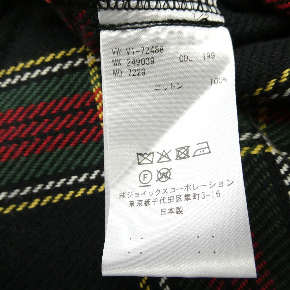 Vivienne WestwoodMAN ヴィヴィアンウエストウッドマン VW-V1-72488 MIST CHECK ミストチェック ロング シャツ ジャケット マルチカラー系 46【中古】