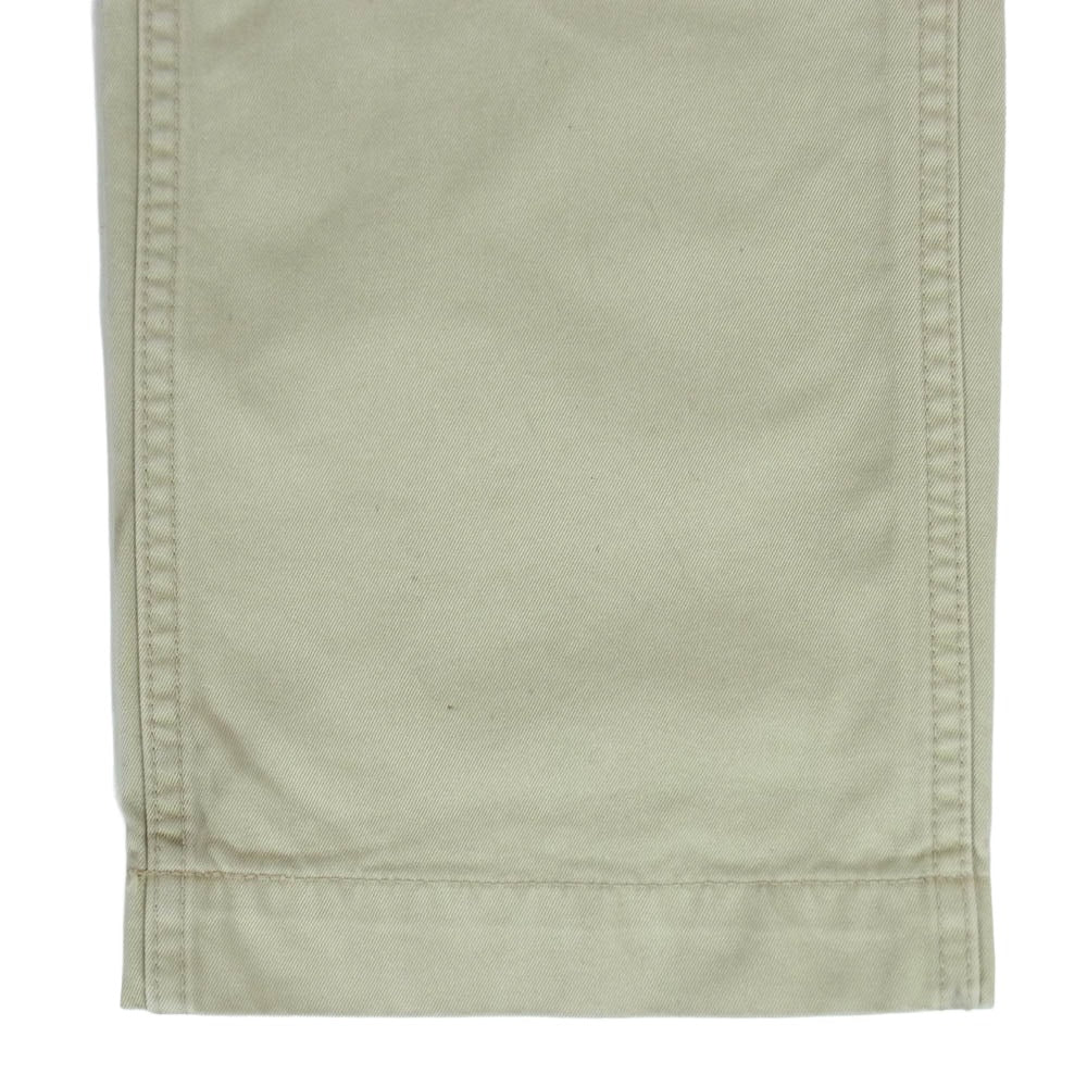 The REAL McCOY'S ザリアルマッコイズ ARMY トラウザーズ カーキ チノ パンツ ベージュ系 M【中古】