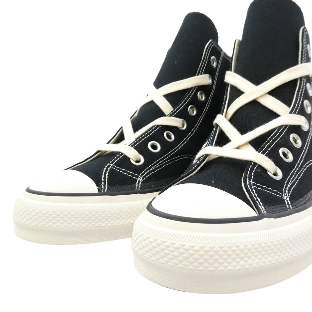 CONVERSE コンバース 1AD521 ADDICT アディクト CHUCK TAYLOR CANVAS HI チャックテイラー キャンバス ハイカット スニーカー ブラック系 ホワイト系 28cm【極上美品】【中古】
