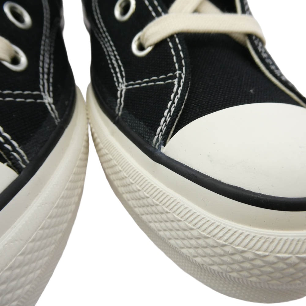 CONVERSE コンバース 1AD521 ADDICT アディクト CHUCK TAYLOR CANVAS HI チャックテイラー キャンバス ハイカット スニーカー ブラック系 ホワイト系 28cm【極上美品】【中古】