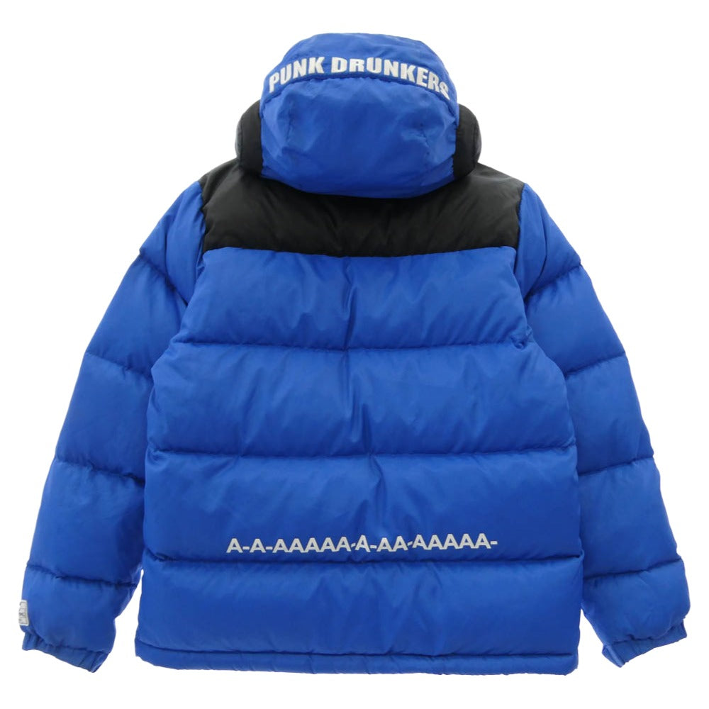PUNK DRUNKERS パンクドランカーズ ダウン ジャケット ブルー系 M【中古】