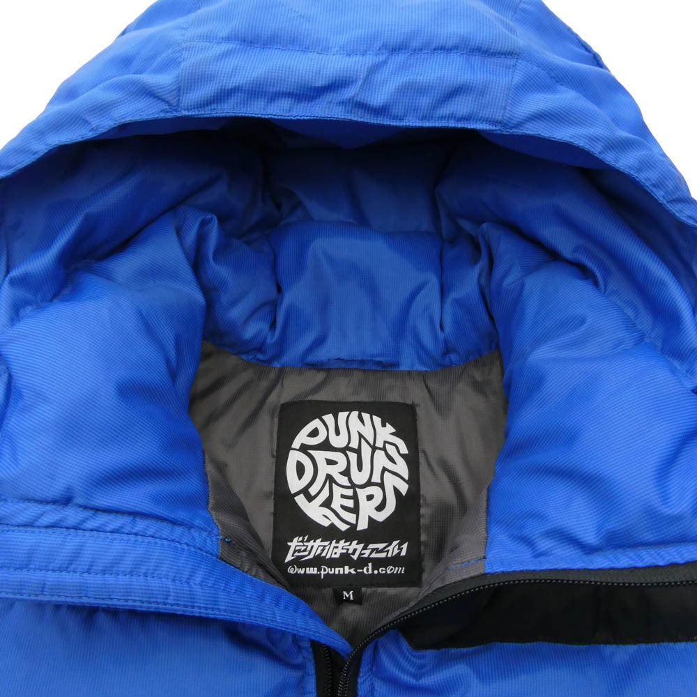 PUNK DRUNKERS パンクドランカーズ ダウン ジャケット ブルー系 M【中古】