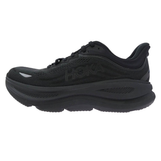 HOKA ONE ONE ホカ オネオネ 1162011 BONDI 9 ボンダイ スニーカー ブラック系 26.5cm【中古】