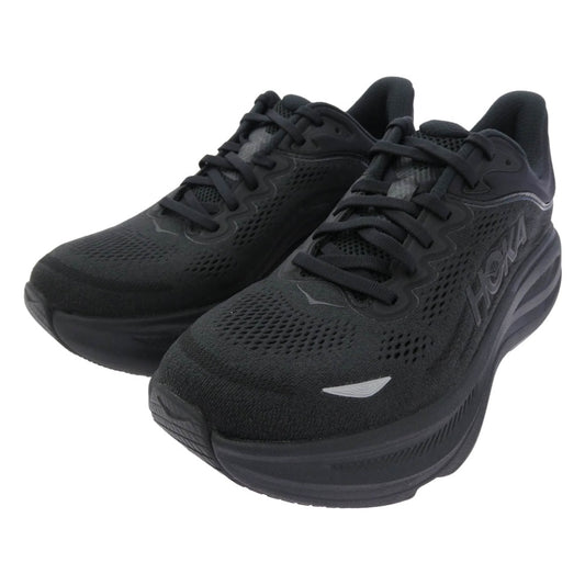HOKA ONE ONE ホカ オネオネ 1162011 BONDI 9 ボンダイ スニーカー ブラック系 26.5cm【中古】
