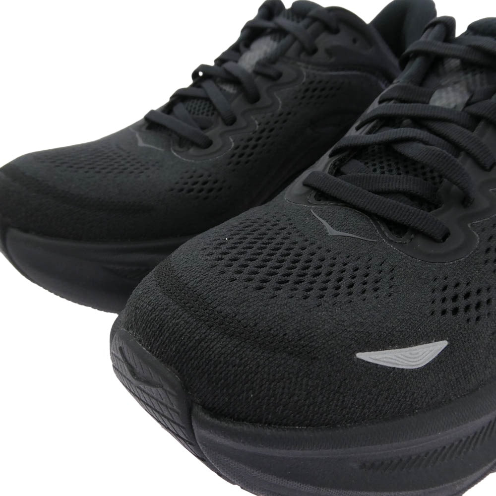 HOKA ONE ONE ホカ オネオネ 1162011 BONDI 9 ボンダイ スニーカー ブラック系 26.5cm【中古】