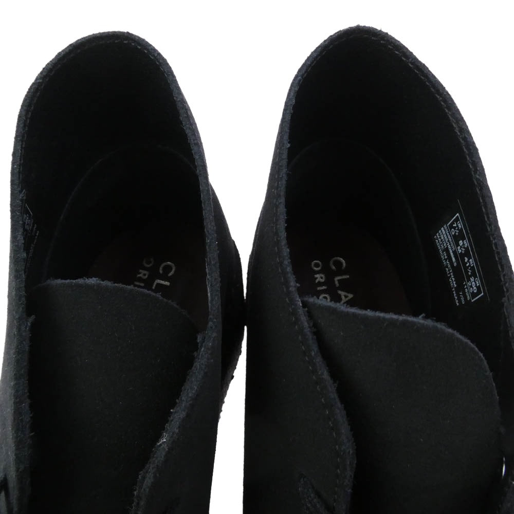 Clarks クラークス 61281761 ORIGINALS Desert Coal クレーブクール デザートブーツ ブラック系 26cm【美品】【中古】
