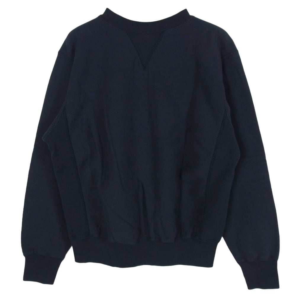 TWO MOON トゥームーン 10299-78 HEAVY WEIGHT SET IN SLEEVES SWEATSHIRT プルオーバー スウェット CARBON BLACK ブラック系 40【美品】【中古】
