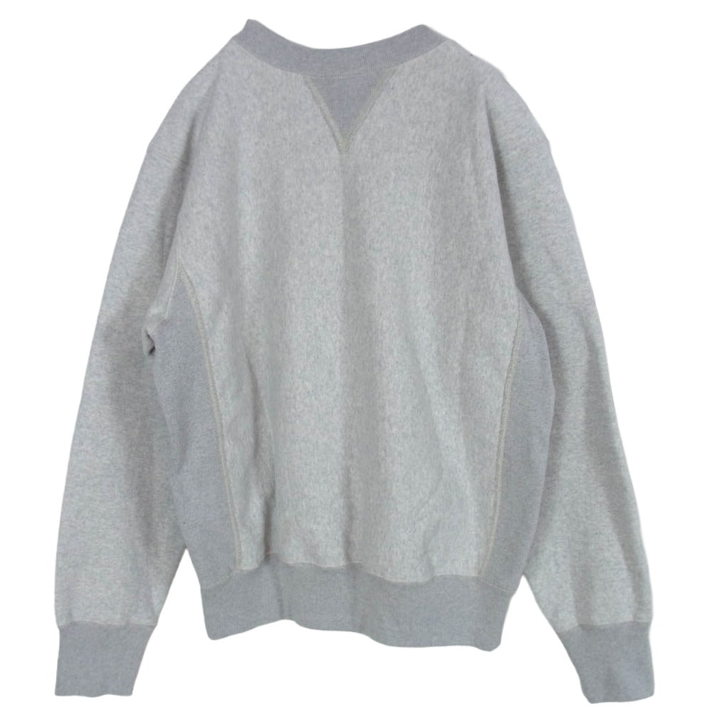 TWO MOON トゥームーン 10299-03 HEAVY WEIGHT SET IN SLEEVES SWEATSHIRT プルオーバー スウェット OATMEAL グレー系 40【美品】【中古】