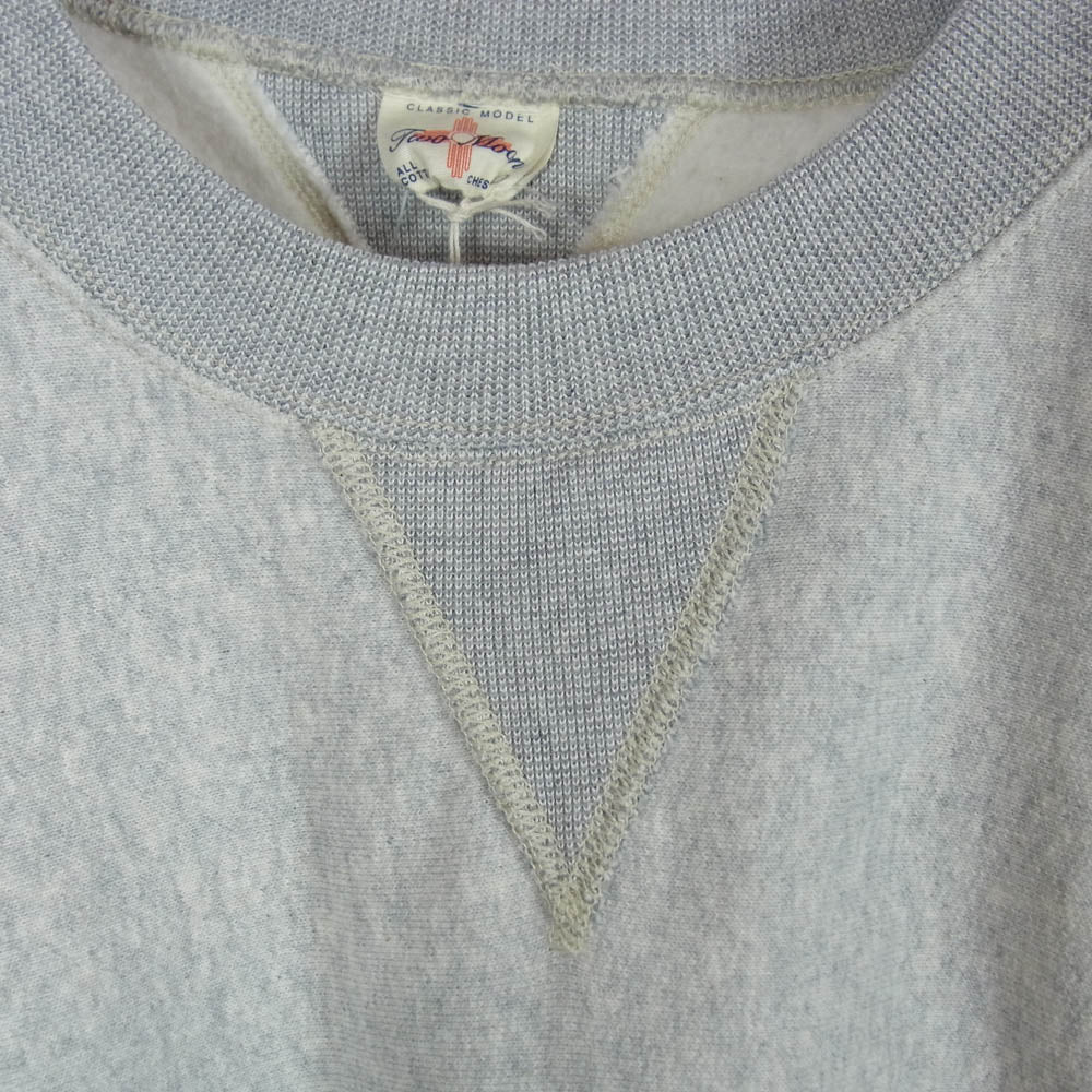 TWO MOON トゥームーン 10299-03 HEAVY WEIGHT SET IN SLEEVES SWEATSHIRT プルオーバー スウェット OATMEAL グレー系 40【美品】【中古】