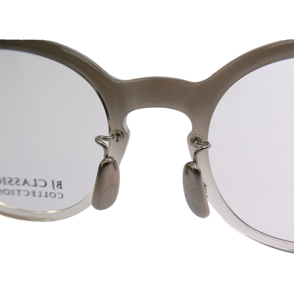 BJ CLASSIC BJ クラシック P-572MP C-150 PLASTIC 眼鏡 サングラス グレー系 クリア系 47□21-148【美品】【中古】
