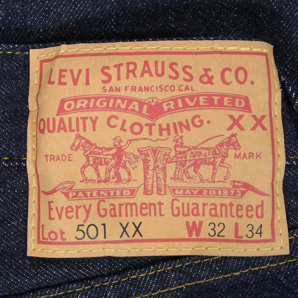 Levi's リーバイス PC9-50155-0079 VINTAGE CLOSING ヴィンテージクロージング 1955年モデル 501xx デニムパンツ インディゴブルー系 32【美品】【中古】