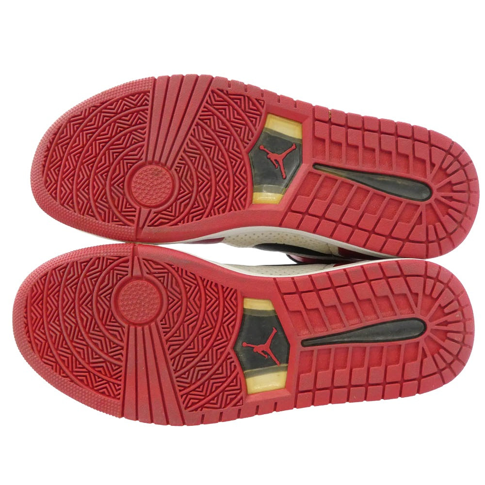 NIKE AIR JORDAN ナイキ ジョーダン 392813-101 Air Jordan Alpha 1 Chicago AJ1 エアジョーダン アルファ1 シカゴ ハイカット スニーカー レッド系 ホワイト系 ブラック系 27.5cm【中古】