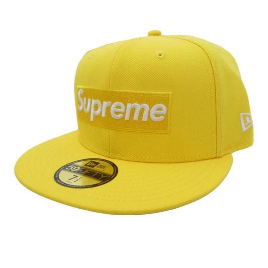 Supreme シュプリーム 20SS Championship Box Logo New Era チャンピオンシップ ボックス ロゴ ニューエラ イエロー系 59.6cm【極上美品】【中古】