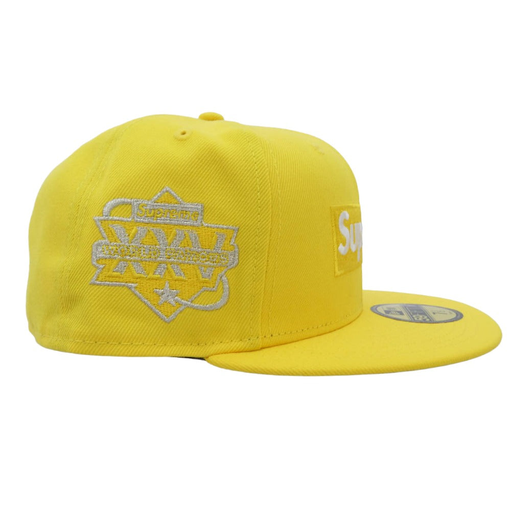Supreme シュプリーム 20SS Championship Box Logo New Era チャンピオンシップ ボックス ロゴ ニューエラ イエロー系 59.6cm【極上美品】【中古】
