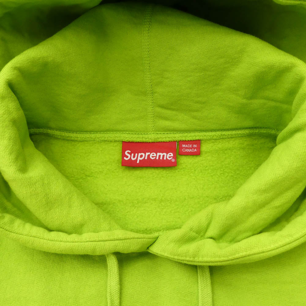 Supreme シュプリーム 17AW AKIRA Patches Hooded Sweatshirt アキラ パッチ フーデッド フーディ パーカー ライトグリーン系 L【中古】