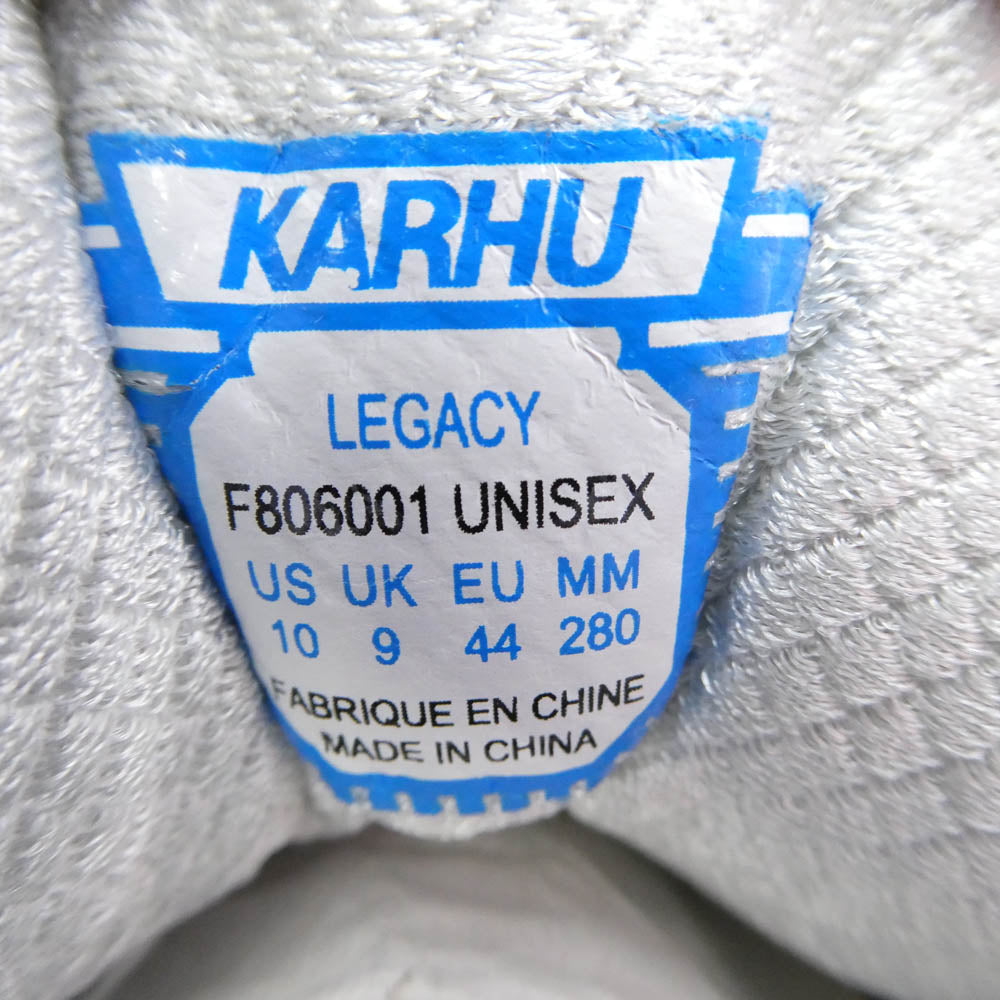 カルフ F806001 Legacy レガシー スニーカー ホワイト系 パープル系 28cm【中古】