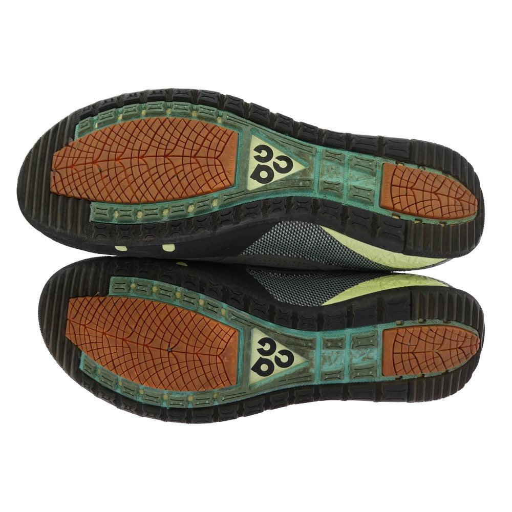 NIKE ナイキ AQ9333-900 ACG Ruckel Ridge Grey Noise Aqua ラッケル リッジ グレーノイズ アクア スニーカー カーキ系 28cm【中古】