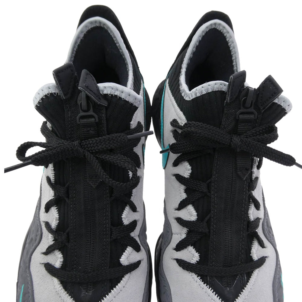 NIKE ナイキ atmos アトモス CD9471-003 × atmos LeBron 16 Clear Jade レブロン クリアジェイド スニーカー ブラック系 グレー系 28cm【中古】
