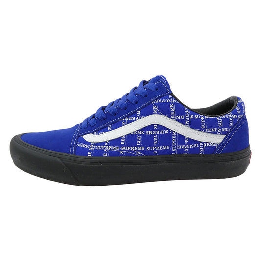 Supreme シュプリーム 20AW VN0A45JC2YX × Vans ヴァンズ バンズ Old Skool Pro オールドスクール スニーカー ブルー系 ホワイト系 28cm【中古】