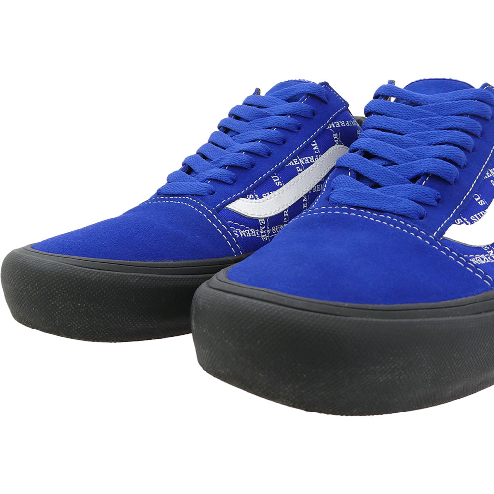 Supreme シュプリーム 20AW VN0A45JC2YX × Vans ヴァンズ バンズ Old Skool Pro オールドスクール スニーカー ブルー系 ホワイト系 28cm【中古】