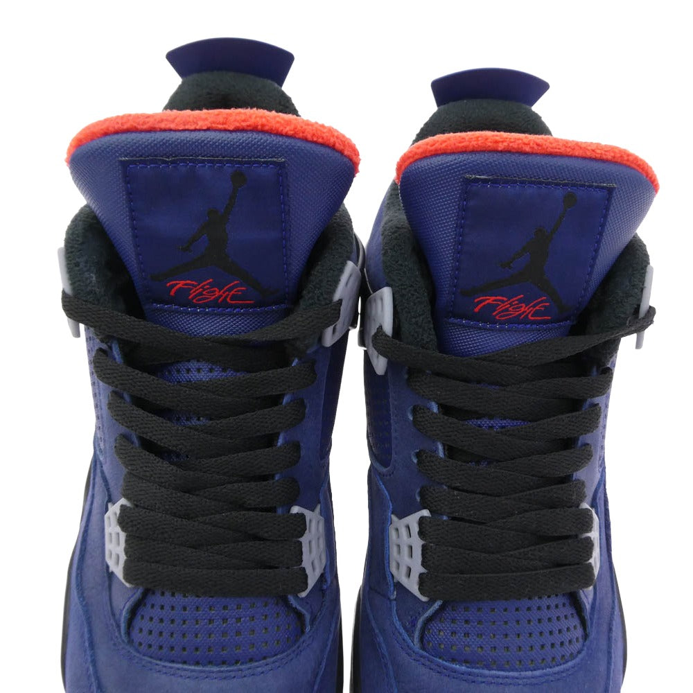 NIKE AIR JORDAN ナイキ ジョーダン CQ9597-401 Air Jordan 4 Retro WNTR AJ4 レトロ スニーカー ネイビー系 28cm【中古】