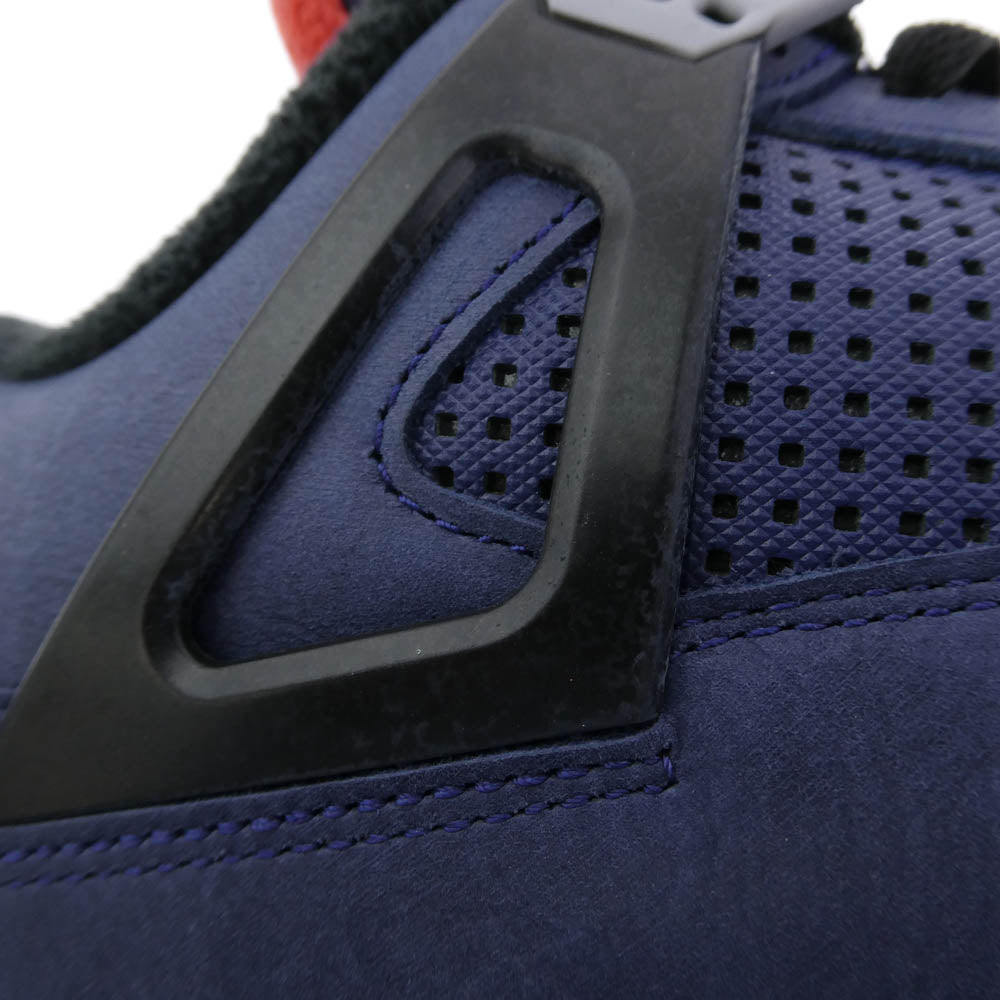 NIKE AIR JORDAN ナイキ ジョーダン CQ9597-401 Air Jordan 4 Retro WNTR AJ4 レトロ スニーカー ネイビー系 28cm【中古】