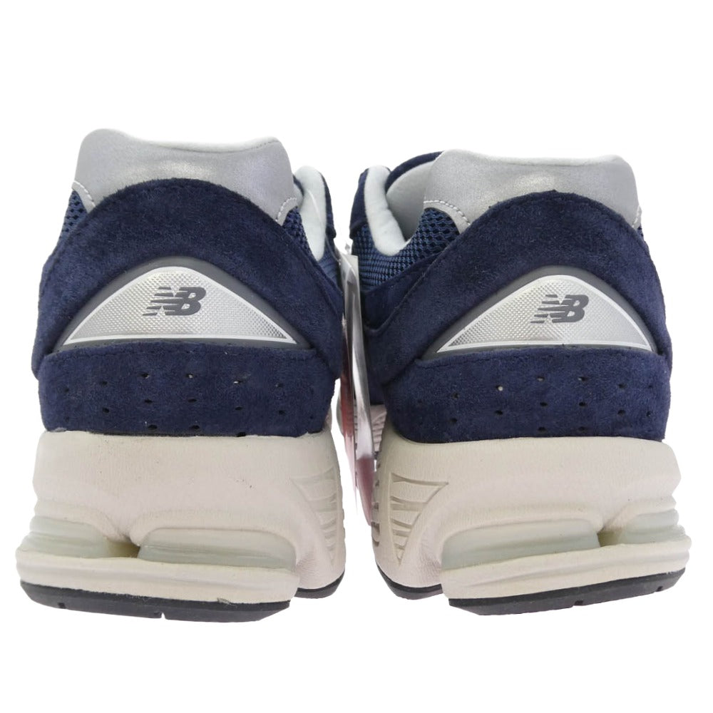 NEW BALANCE ニューバランス ML2002RD ローカット スニーカー ネイビー系 28cm【極上美品】【中古】