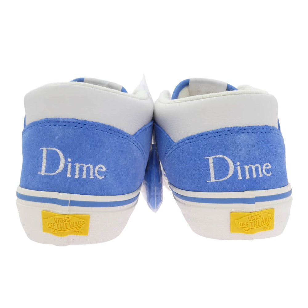 VANS バンズ VN0A4VHW2YO1 × Dime ダイム Half Cab Pro LTD ハーフキャブ プロ リミテッド スニーカー ライトブルー系 ホワイト系 28cm【極上美品】【中古】